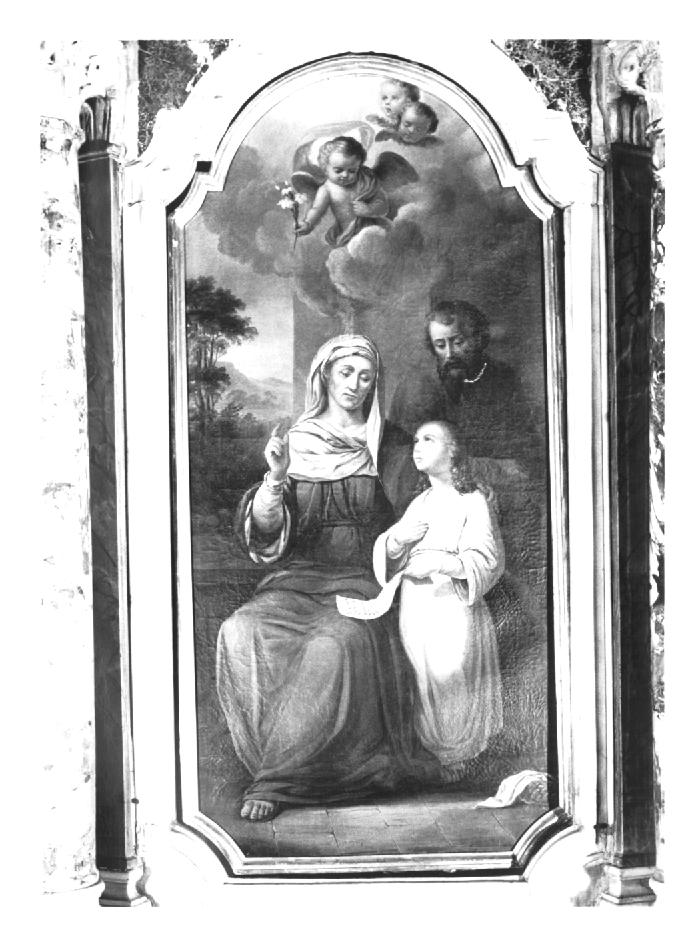 Educazione di Maria Vergine (dipinto) - ambito Italia nord-orientale (seconda metà sec. XIX)