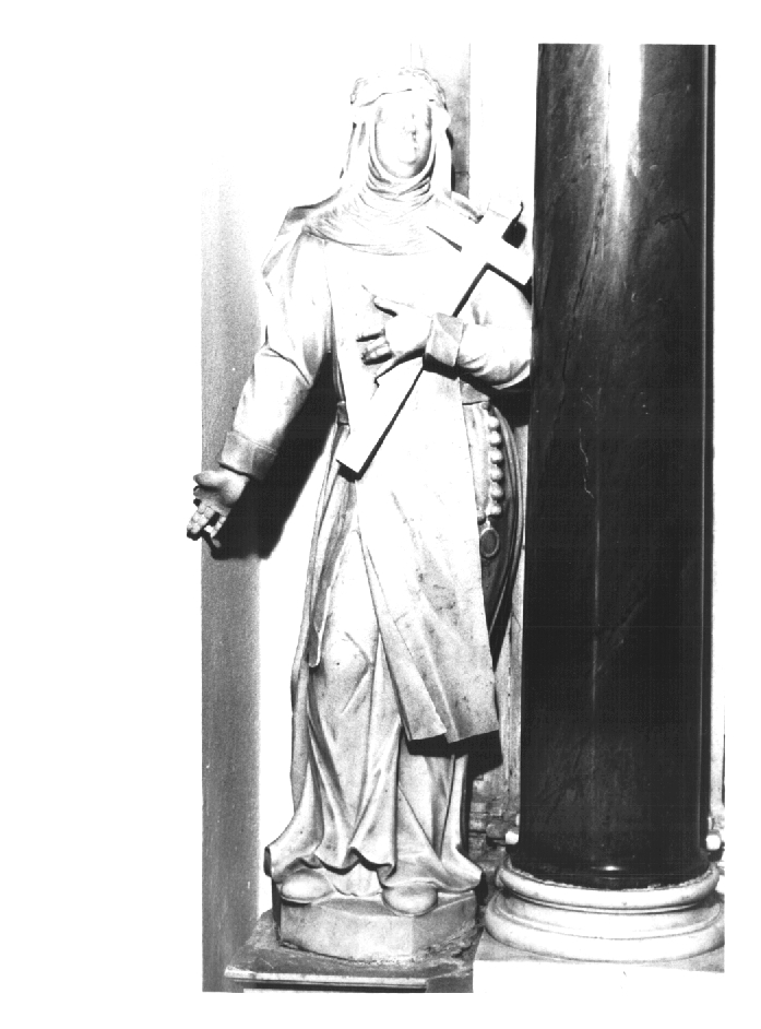 Santa Elisabetta d'Ungheria (statua) - ambito Italia nord-orientale (sec. XIX)