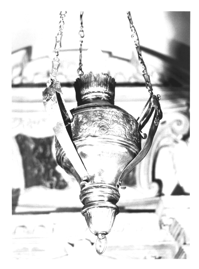 lampada pensile - ambito Italia nord-orientale (inizio sec. XX)