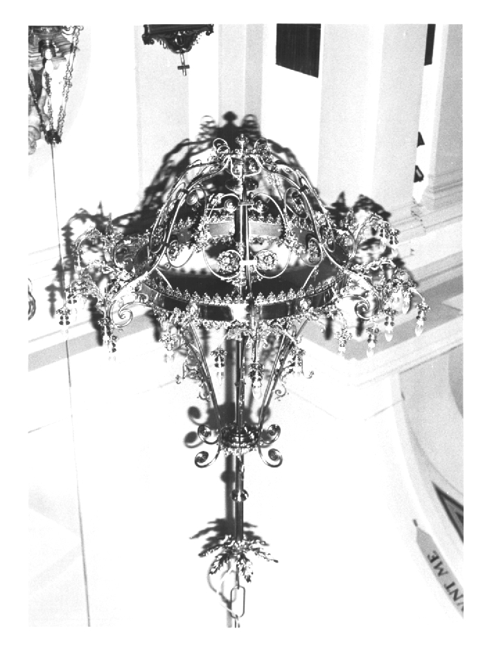 lampadario - a bracci - ambito Italia nord-orientale (prima metà sec. XIX)