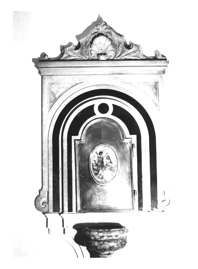 fonte battesimale - ambito Italia nord-orientale (secc. XIX/ XX)