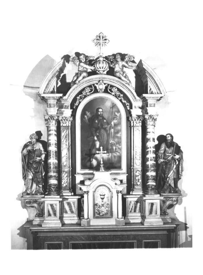 altare maggiore - ambito Italia nord-orientale (fine/inizio secc. XVIII/ XIX)