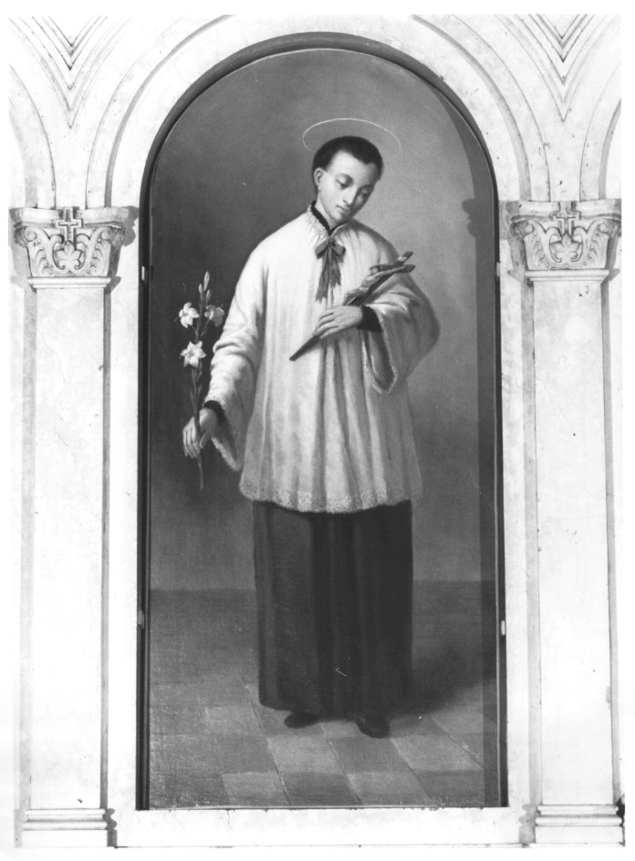 San Luigi Gonzaga (dipinto) - ambito Italia nord-orientale (seconda metà sec. XIX)