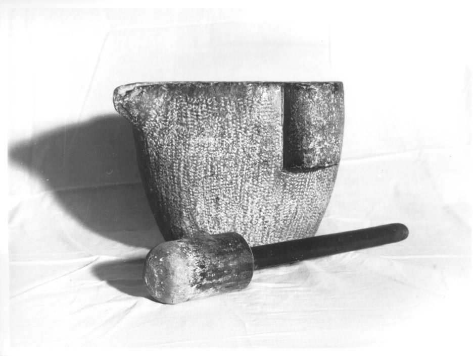 mortaio - ambito Italia nord-orientale (sec. XIX)