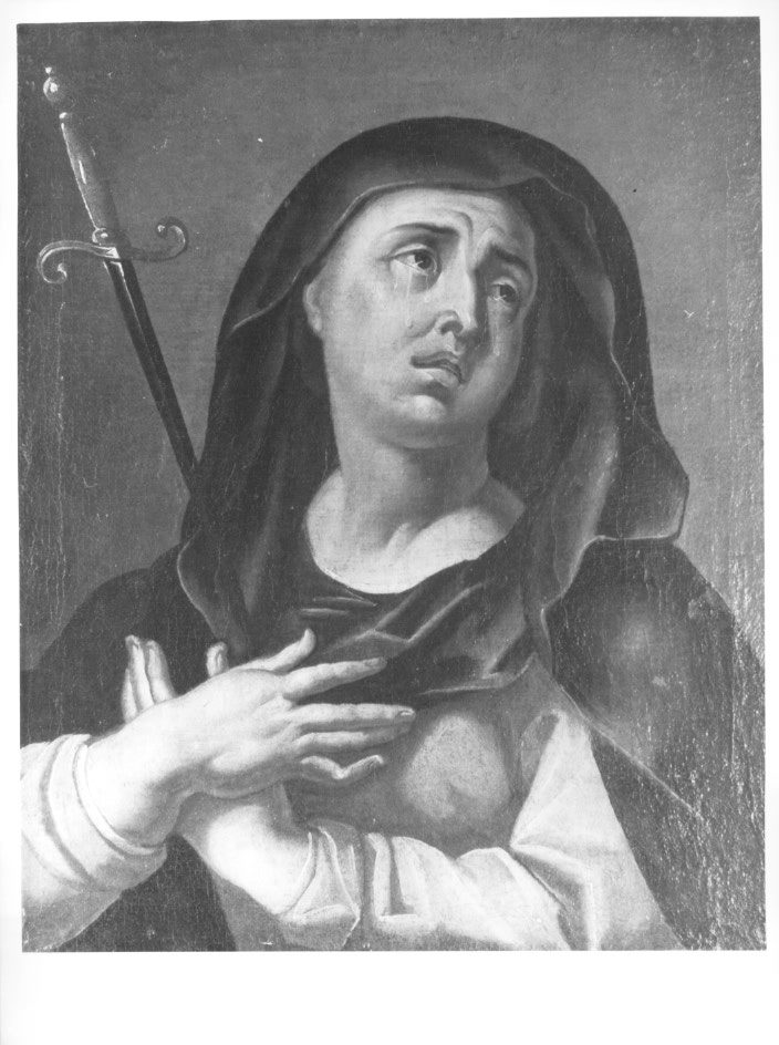 Madonna addolorata (dipinto) - ambito Italia nord-orientale (sec. XVIII)