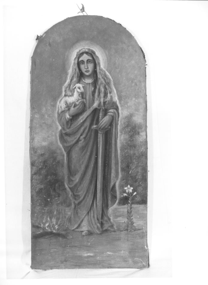 Sant'Agnese (dipinto) - ambito Italia nord-orientale (sec. XX)