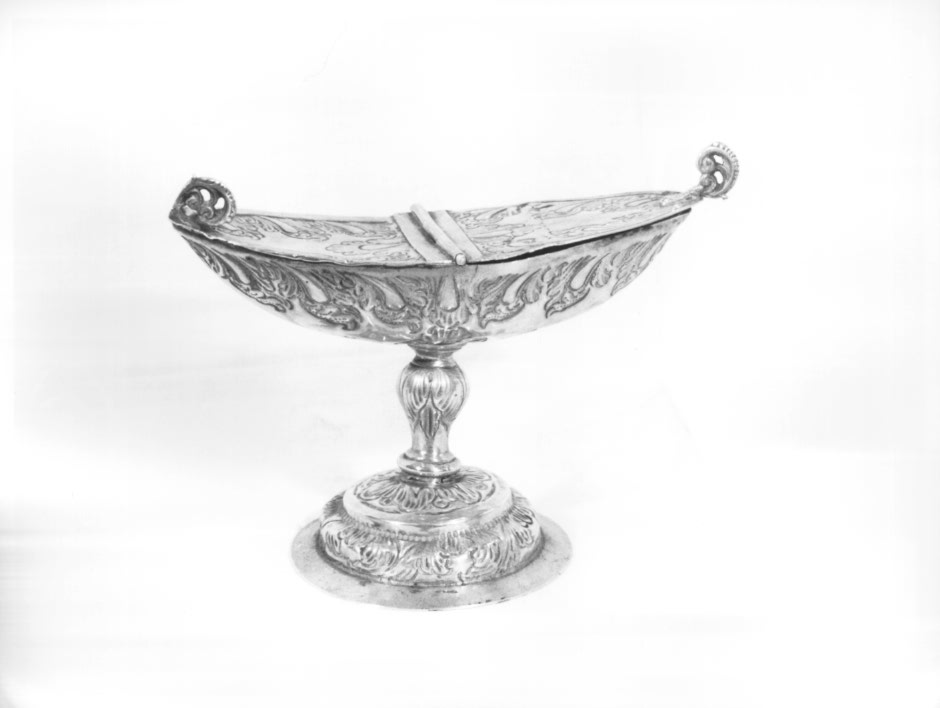 navicella portaincenso - ambito Italia nord-orientale (sec. XIX)