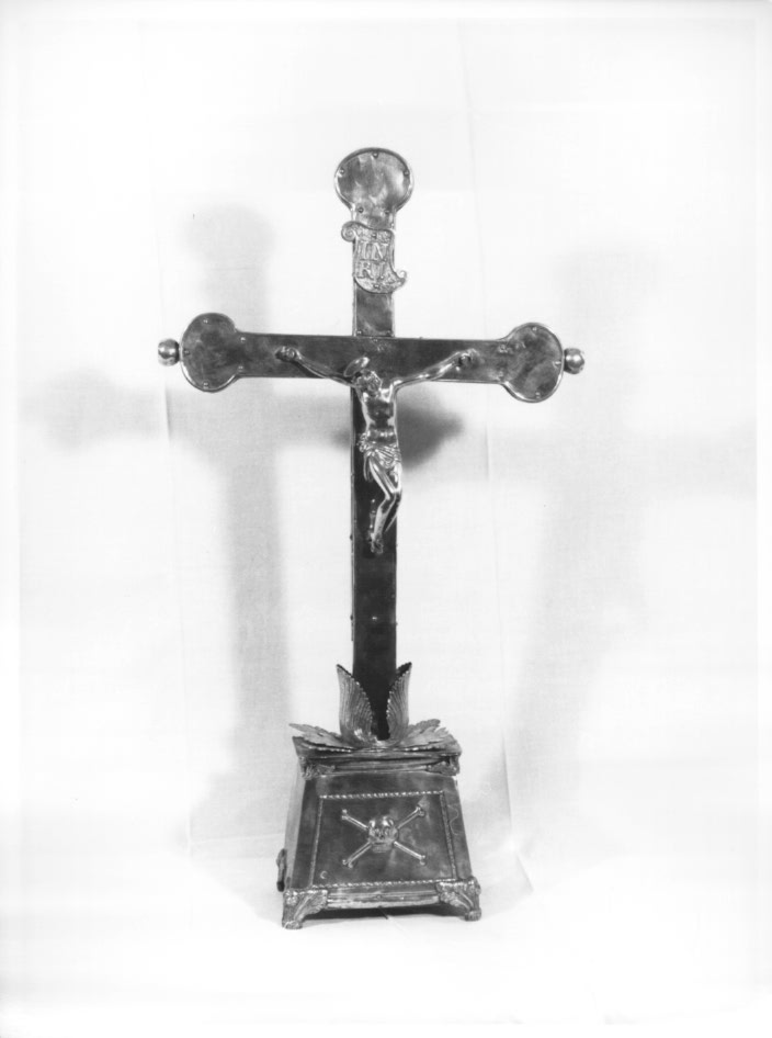 croce da tavolo - ambito Italia nord-orientale (secc. XVIII/ XIX)