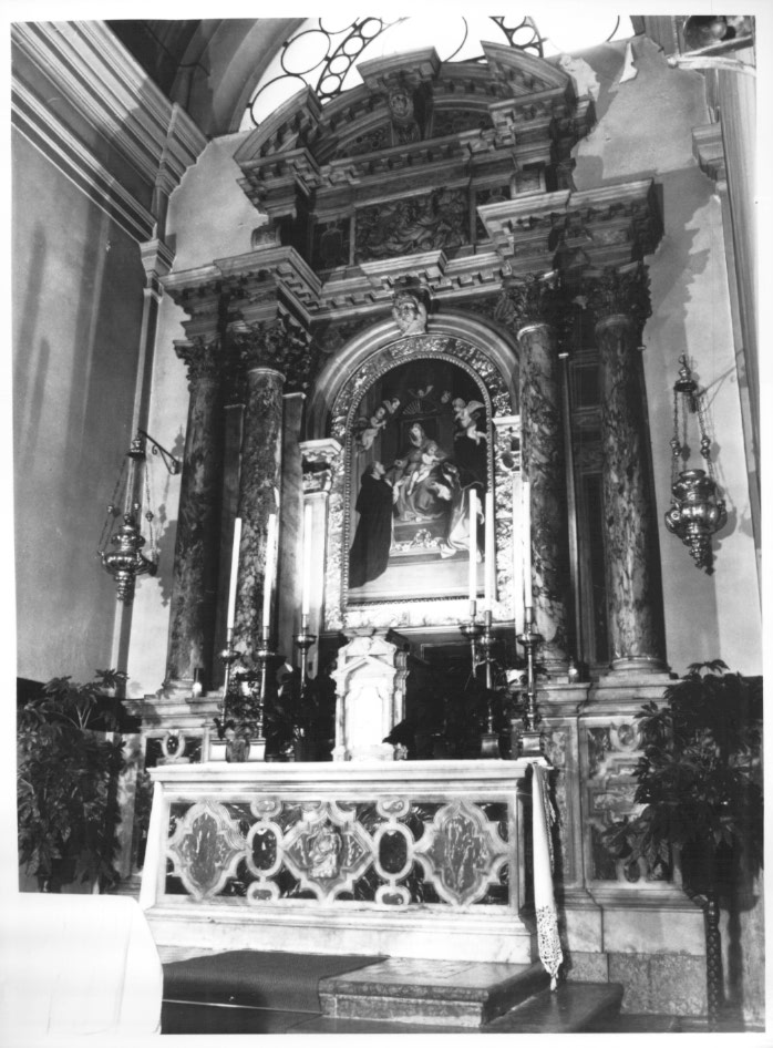 altare - ambito Italia nord-orientale (seconda metà sec. XVII)