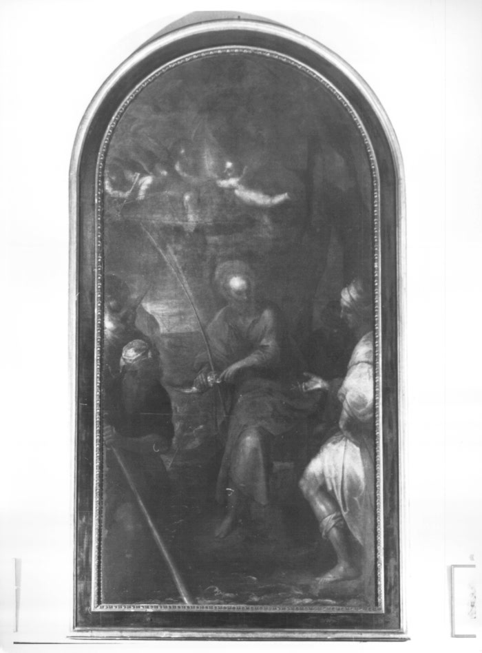 Miracolo della dracma, pesca miracolosa (dipinto) - ambito Italia nord-orientale (sec. XVII)