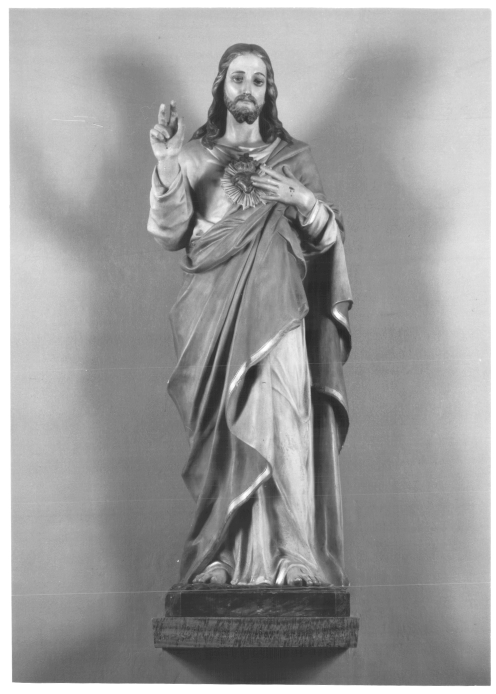 Sacro cuore di Gesù (scultura) - ambito Italia nord-orientale (prima metà sec. XX)