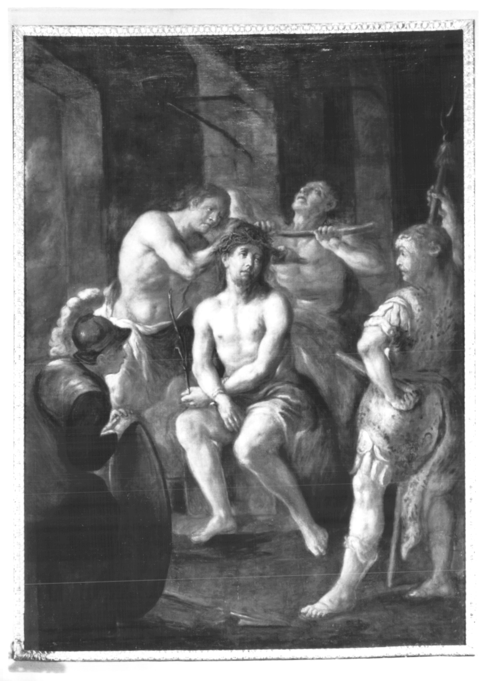 Incoronazione di spine (dipinto) - ambito Italia nord-orientale (prima metà sec. XVII)