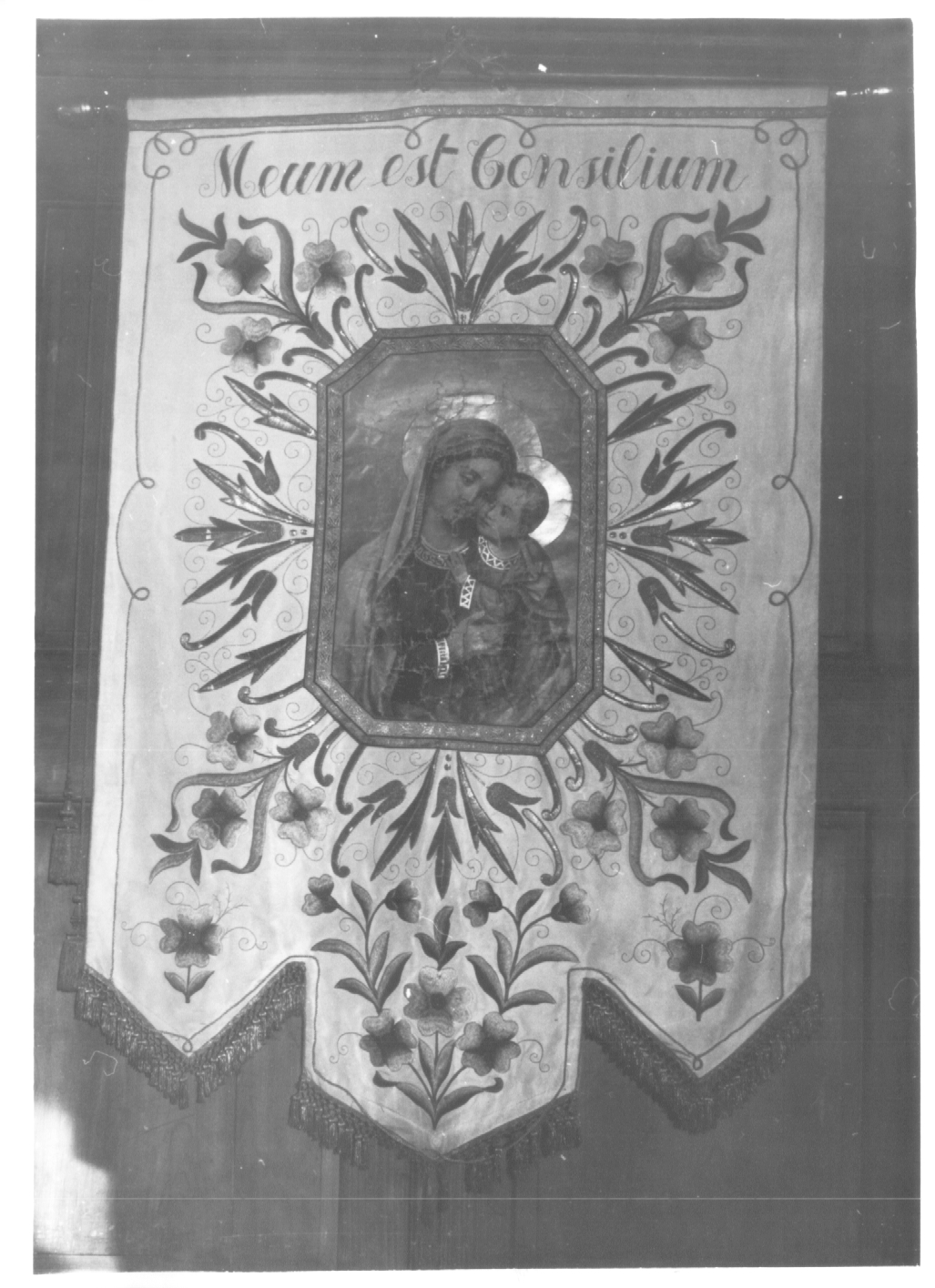 Madonna con Bambino (dipinto) - ambito Italia nord-orientale (prima metà sec. XX)