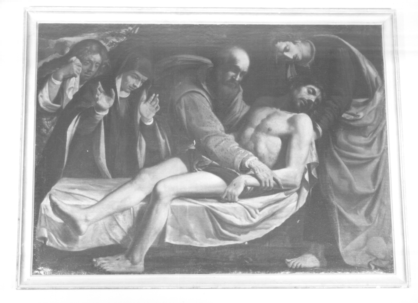 Deposizione di Cristo dalla croce (dipinto) - ambito Italia nord-orientale (sec. XIX)