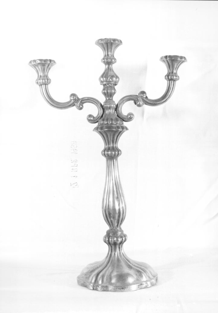 candelabro - ambito Italia nord-orientale (prima metà sec. XIX)
