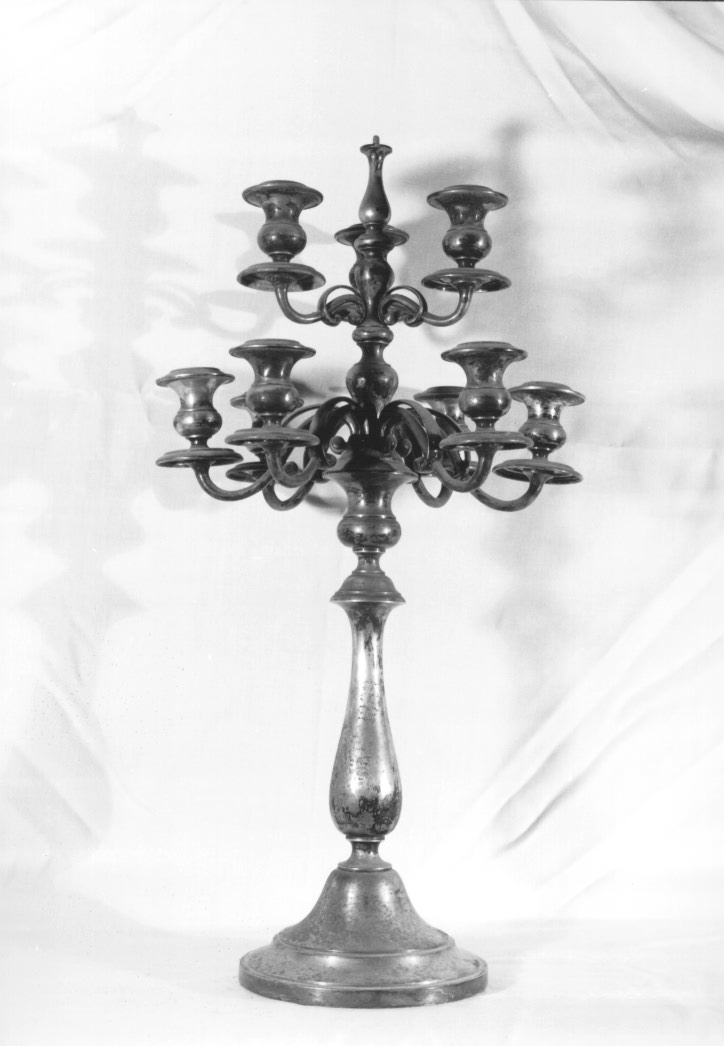 candelabro - ambito Italia nord-orientale (sec. XIX)