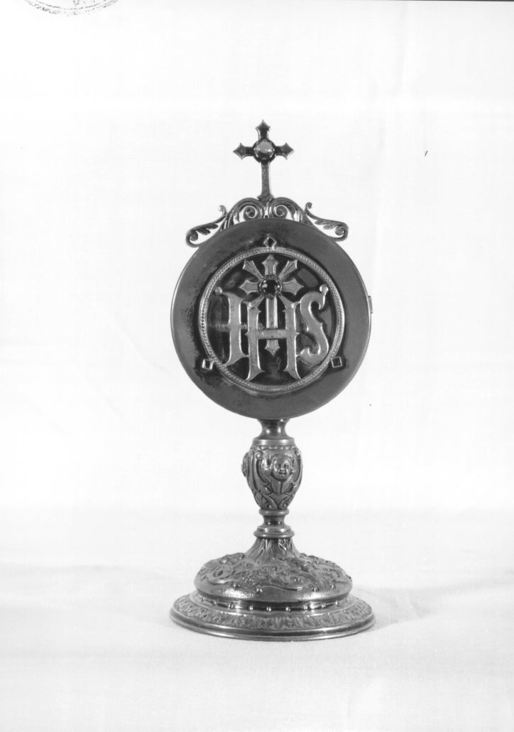 ostensorio - ambito Italia nord-orientale (sec. XIX)