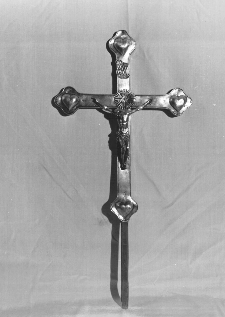 croce processionale - ambito Italia nord-orientale (sec. XIX)