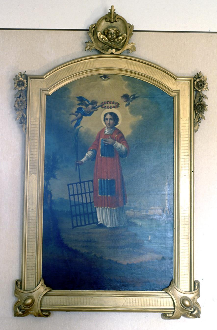 San Lorenzo (dipinto, elemento d'insieme) - ambito Italia nord-orientale (prima metà sec. XIX)