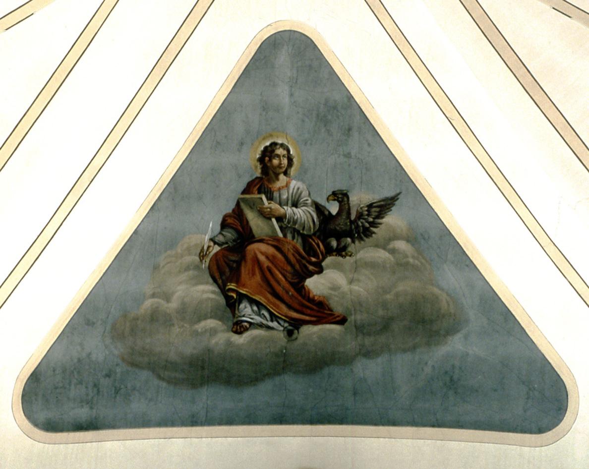 San Giovanni Evangelista (dipinto) - ambito Italia nord-orientale (fine sec. XIX)