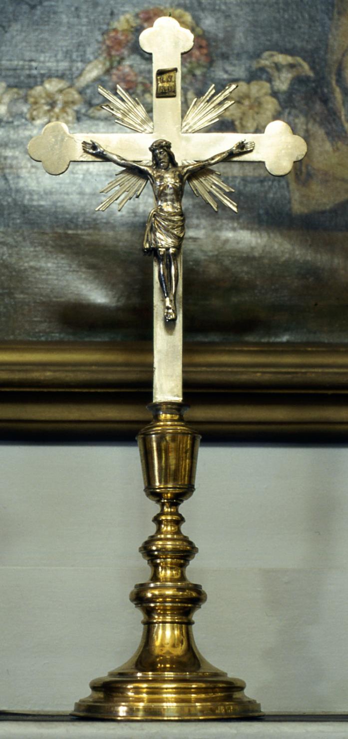 croce da tavolo - ambito Italia nord-orientale (sec. XIX)