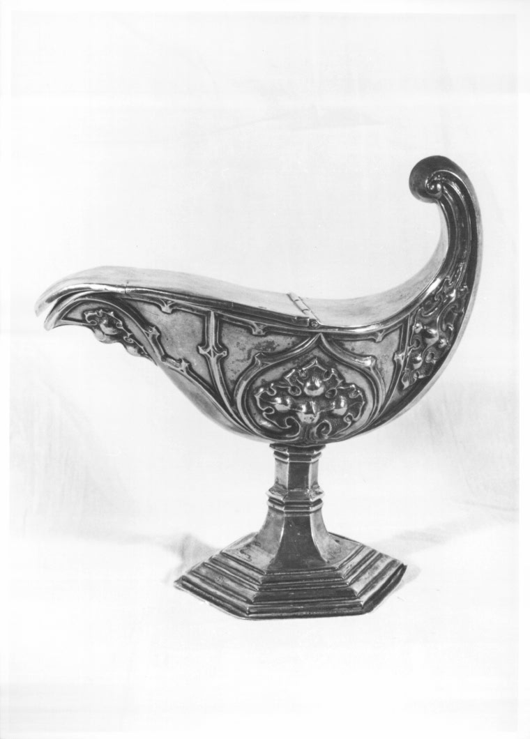 navicella portaincenso - ambito Italia nord-orientale (seconda metà sec. XIX)