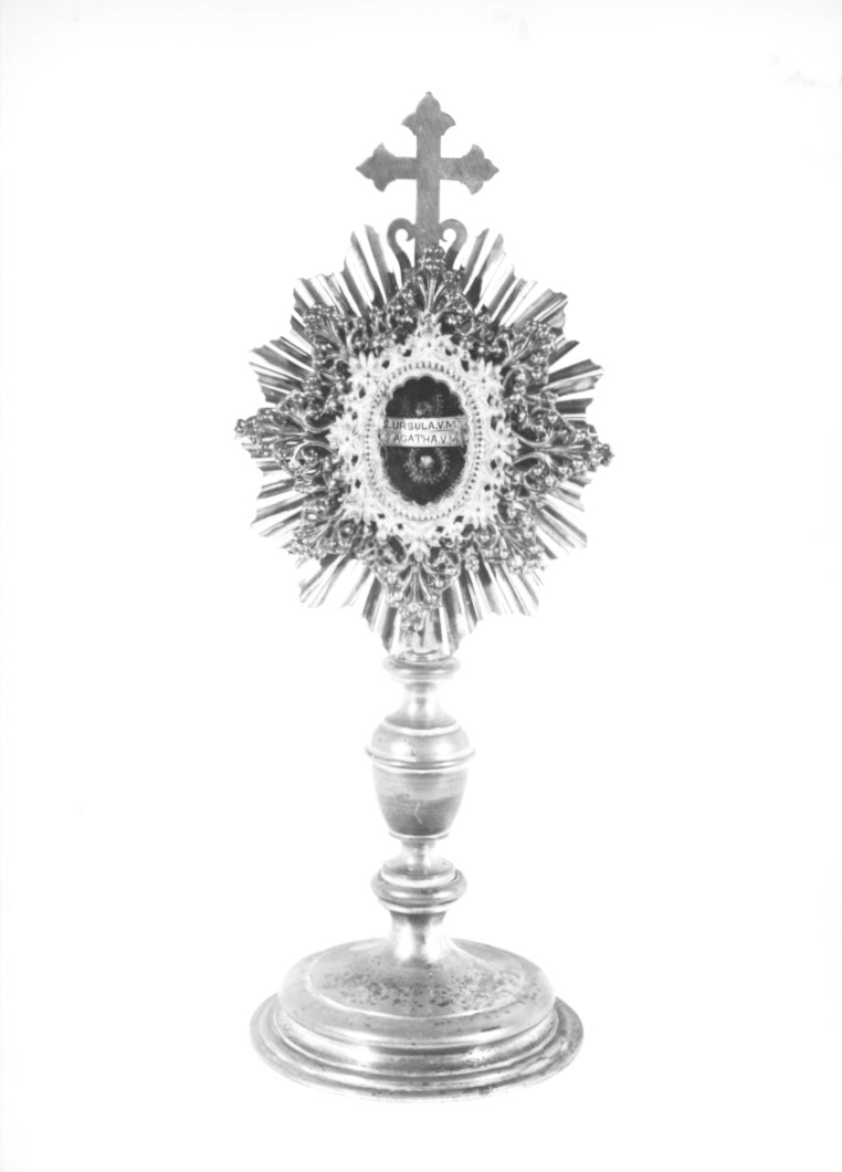 reliquiario - ambito Italia nord-orientale (seconda metà sec. XIX)