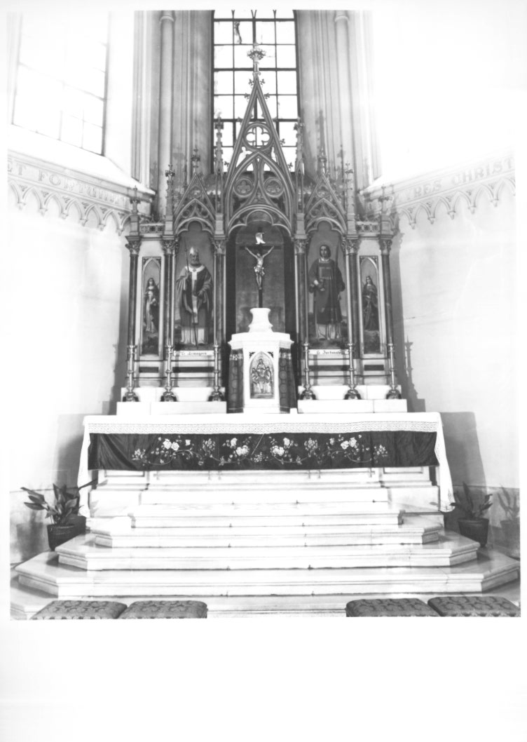 altare maggiore - ambito Italia nord-orientale (sec. XIX)