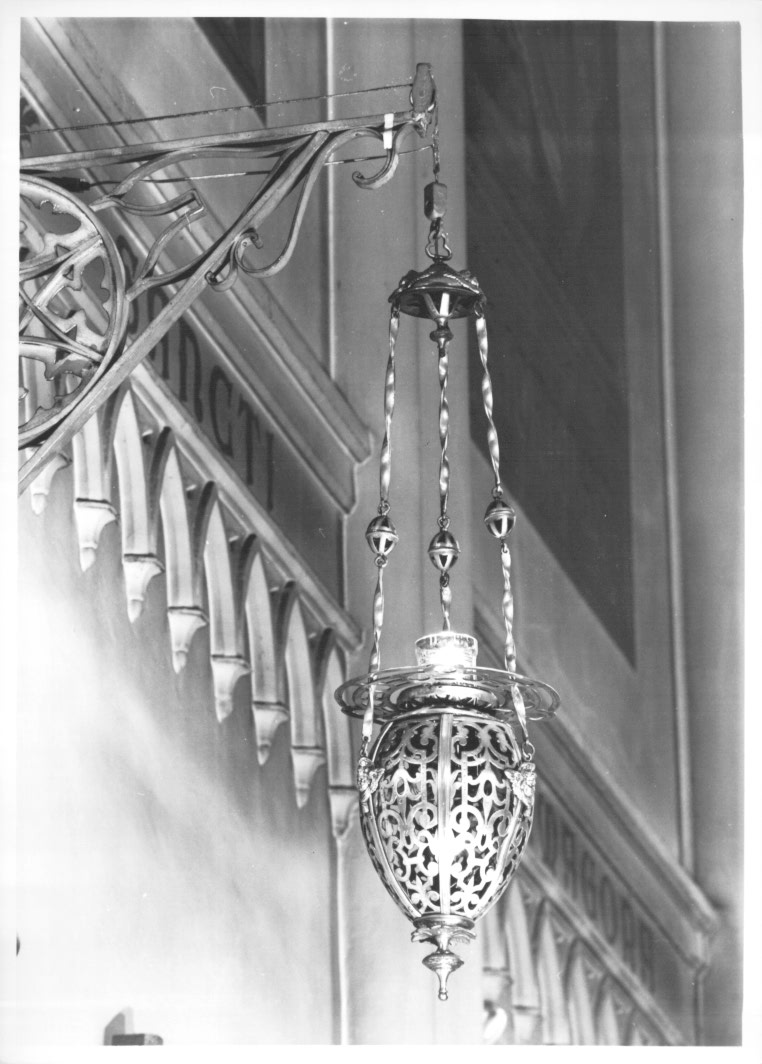 lampada pensile - ambito Italia nord-orientale (sec. XIX)