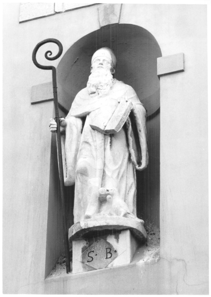 San Benedetto (scultura) - ambito Italia nord-orientale (sec. XVIII)