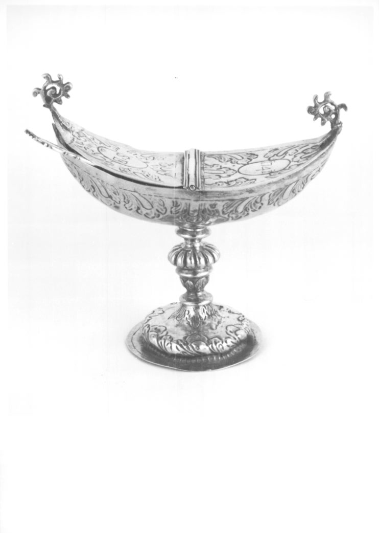 navicella portaincenso - ambito Italia nord-orientale (sec. XVIII)