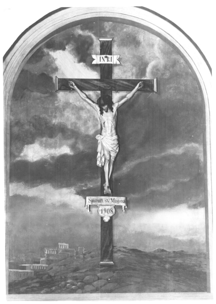 crocifisso - ambito Italia nord-orientale (sec. XX)