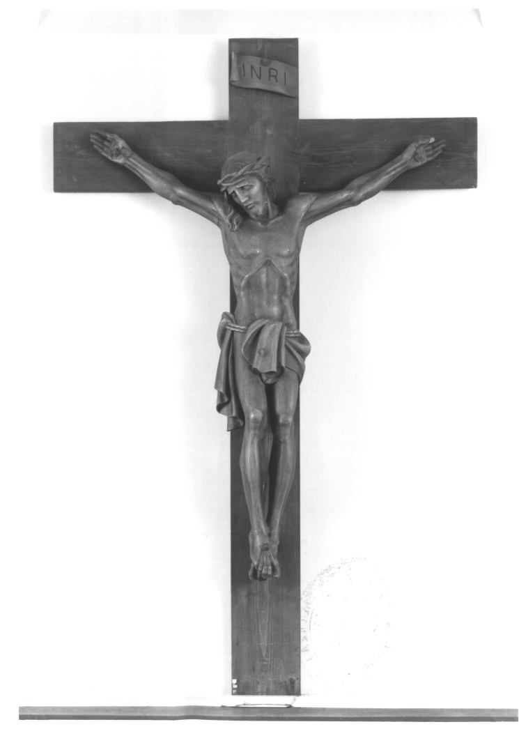 Cristo crocifisso (scultura) - ambito Italia nord-orientale (prima metà sec. XX)