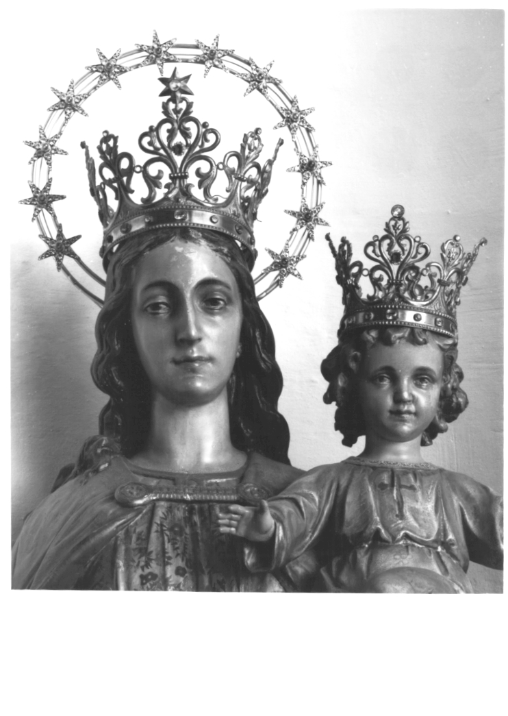 corona da statua - ambito Italia nord-orientale (primo quarto sec. XX)