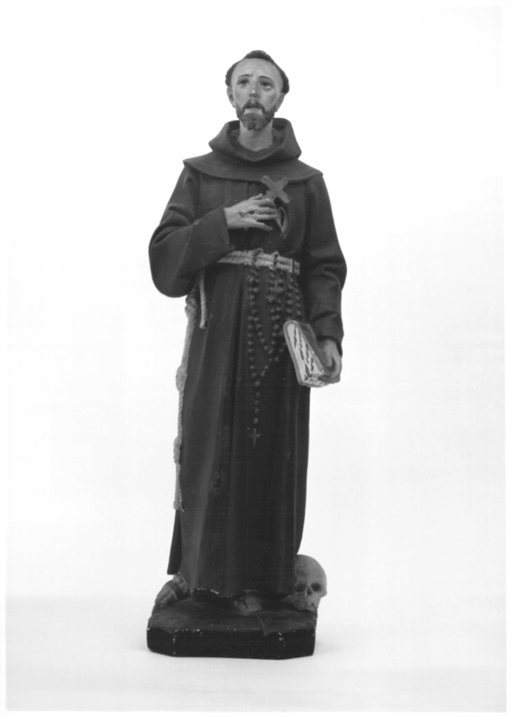 San Francesco d'Assisi (statua) - ambito Italia nord-orientale (fine sec. XIX)