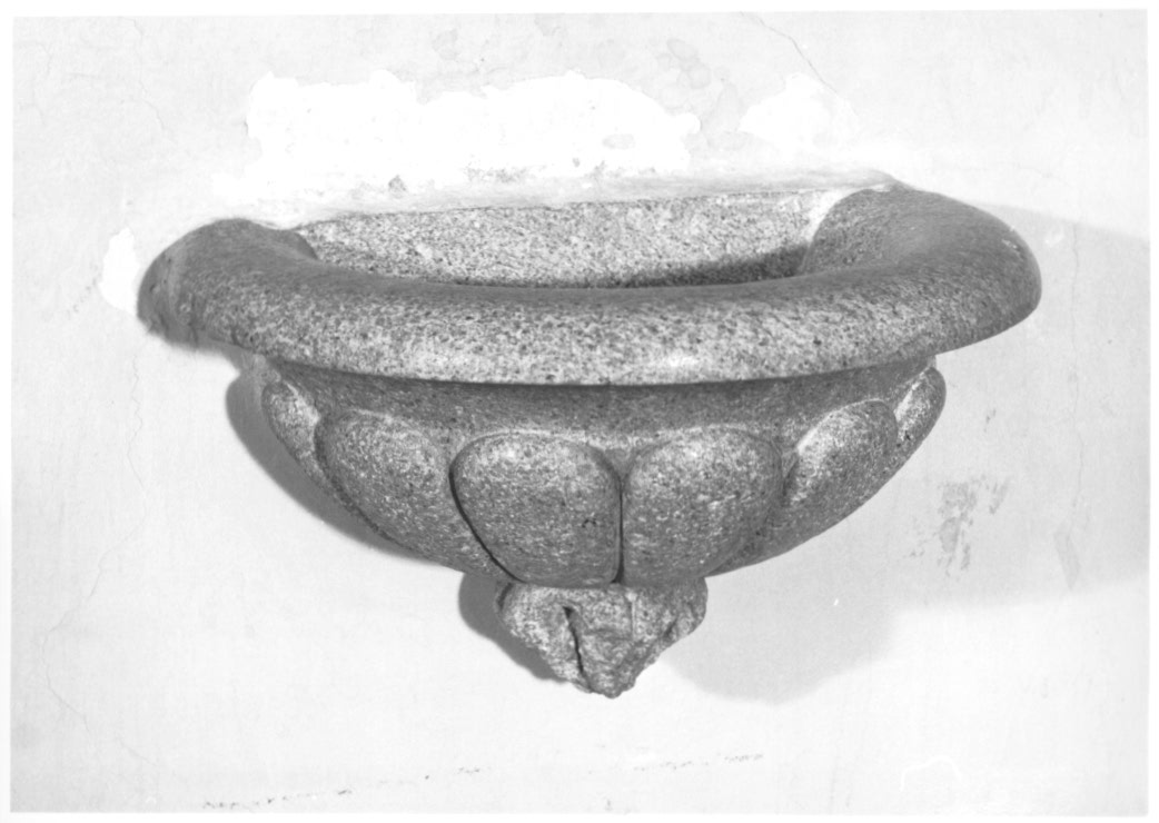 acquasantiera - ambito Italia nord-orientale (seconda metà sec. XIX)