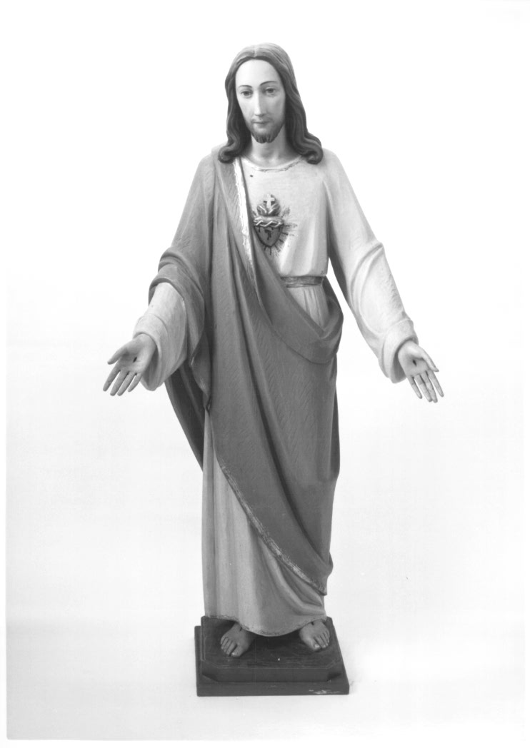 Sacro Cuore di Gesù (scultura) - ambito Italia nord-orientale (prima metà sec. XX)
