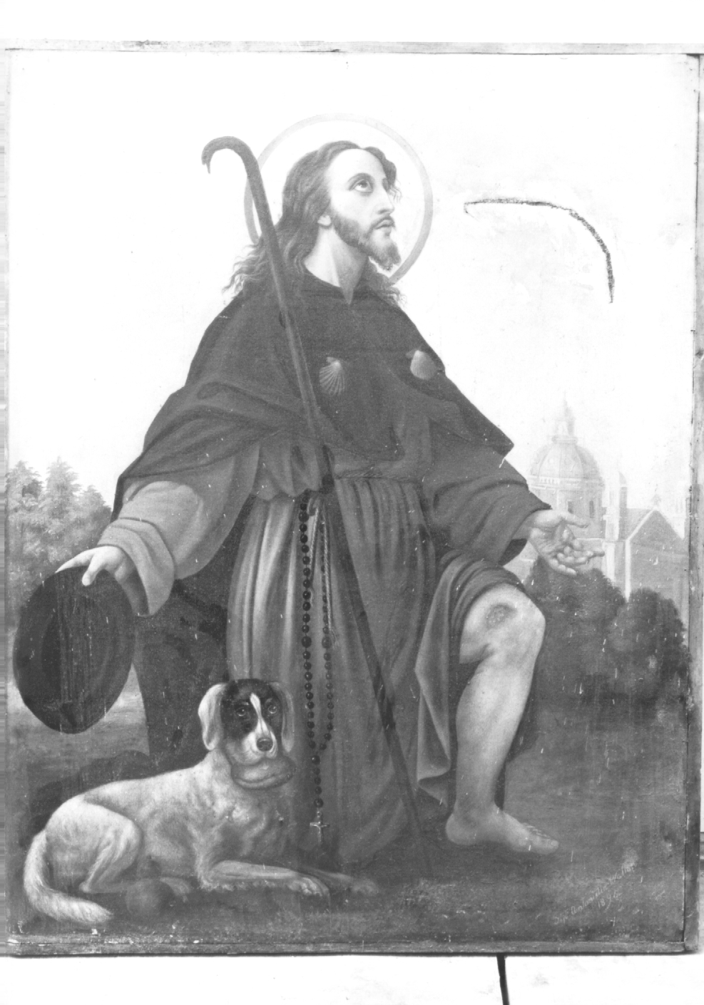 San Rocco (dipinto) - ambito Italia nord-orientale (sec. XIX)