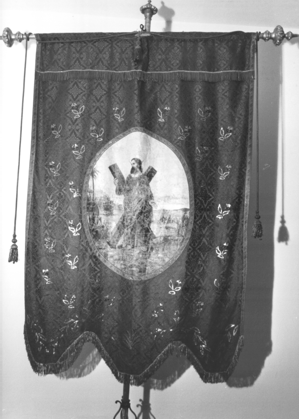 stendardo processionale - ambito Italia nord-orientale (sec. XIX)