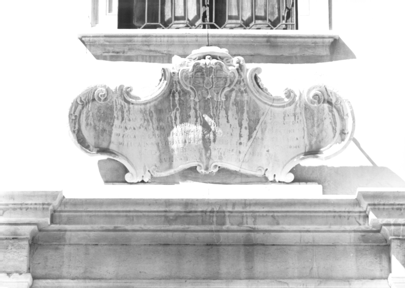 targa - ambito Italia nord-orientale (sec. XVIII)