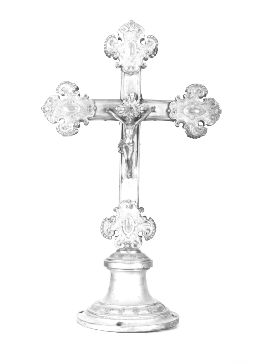 croce d'altare - ambito Italia nord-orientale (sec. XIX)