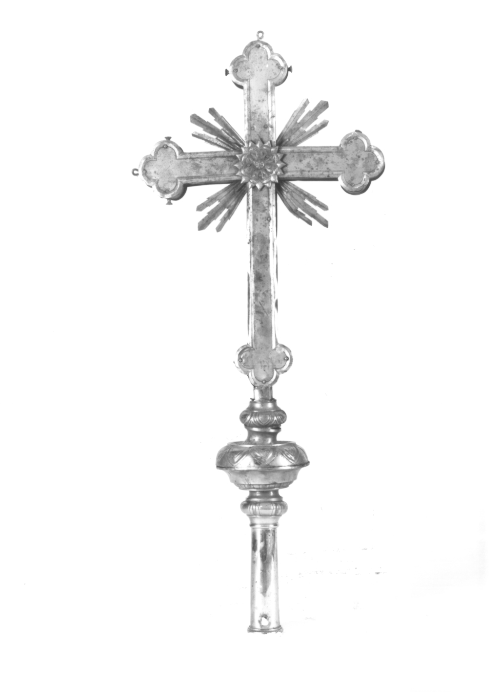 croce processionale - ambito Italia nord-orientale (sec. XIX)