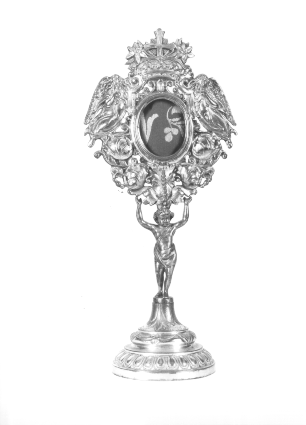 reliquiario - a ostensorio - ambito Italia nord-orientale (sec. XIX)