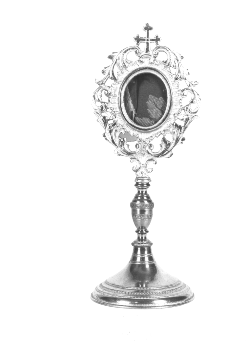 reliquiario - a ostensorio - ambito Italia nord-orientale (sec. XIX)