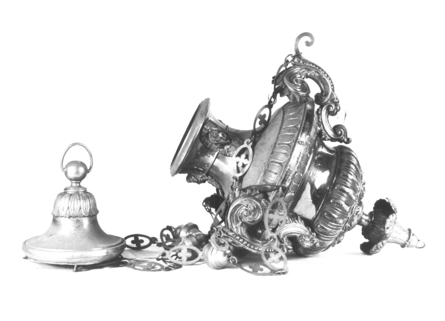 lampada pensile - ambito Italia nord-orientale (sec. XIX)