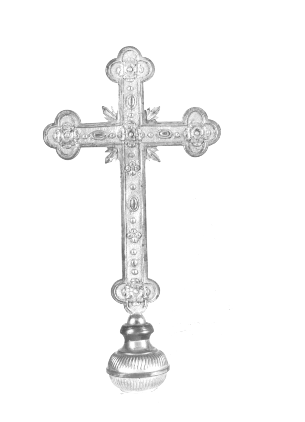 croce processionale - ambito Italia nord-orientale (sec. XIX)