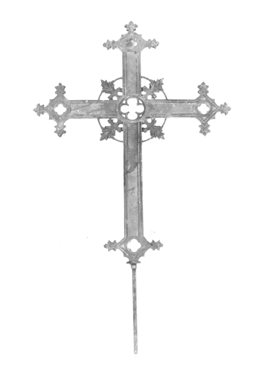croce processionale - ambito Italia nord-orientale (sec. XIX)