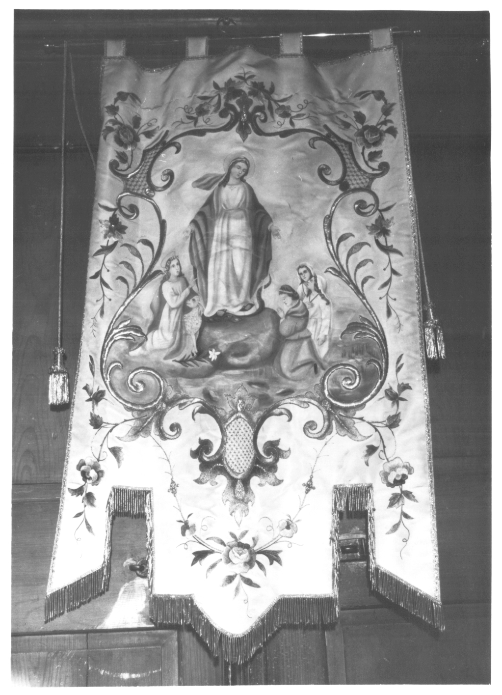 stendardo processionale - ambito Italia nord-orientale (sec. XIX)