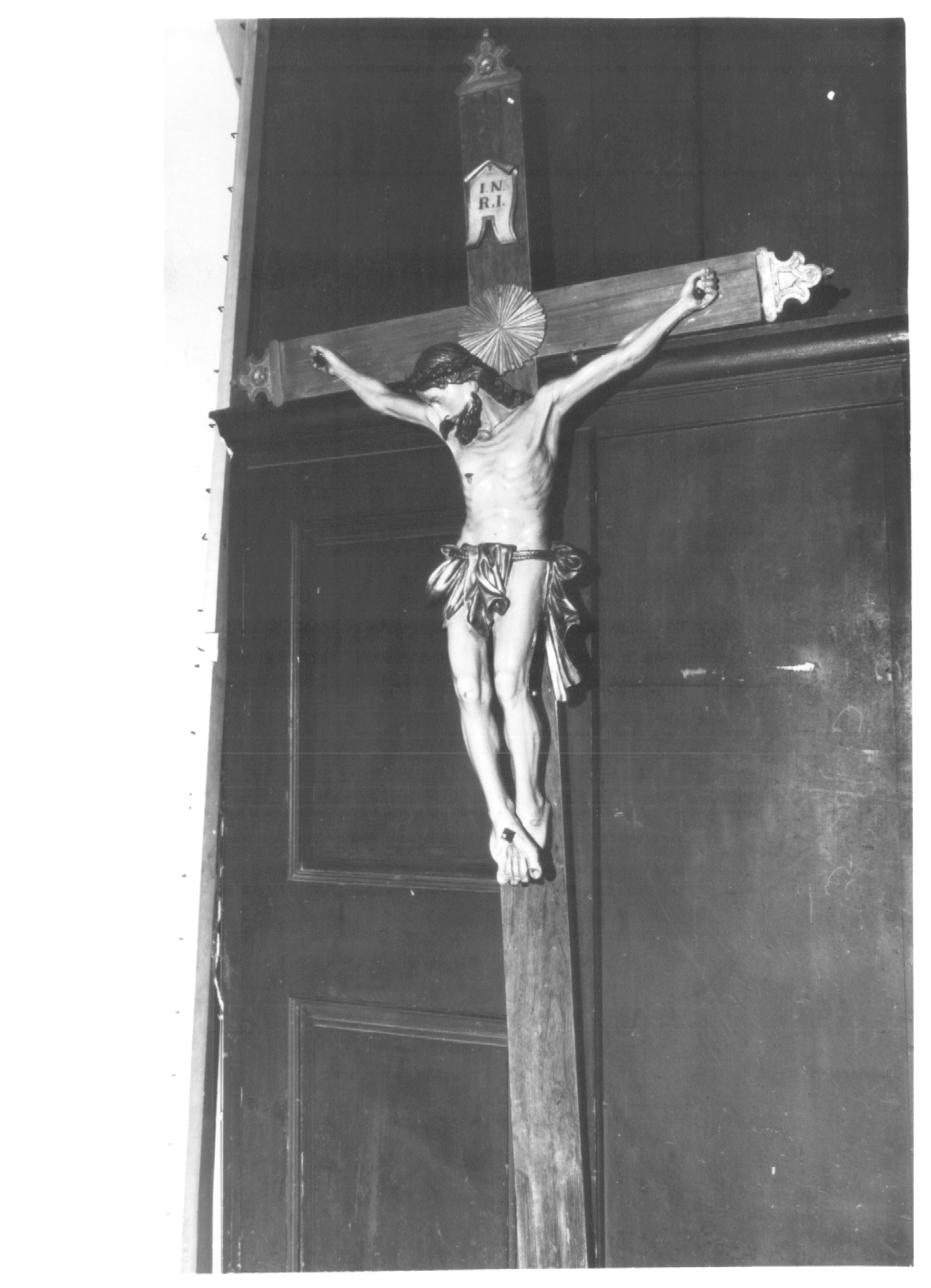 Cristo crocifisso (scultura) - ambito Italia nord-orientale (sec. XIX)