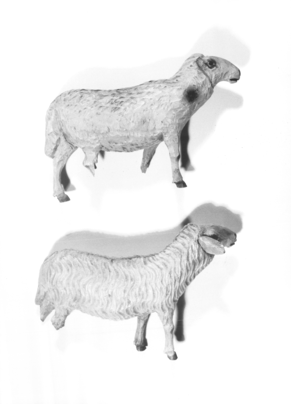 pecora (statuetta di presepio) - ambito Italia nord-orientale (prima metà sec. XX)